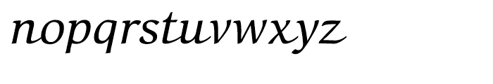 Mirandolina Calligraphic Three Font LOWERCASE