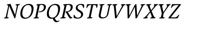 Mirandolina Italic Font UPPERCASE