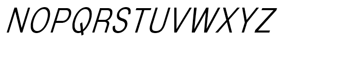 Mixolydian Light Italic Font UPPERCASE