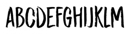 Midnight Chalker Regular Font LOWERCASE