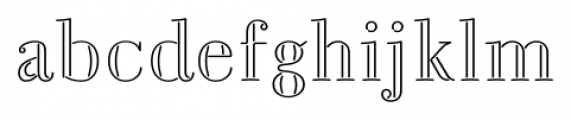 Midnight Light Font LOWERCASE