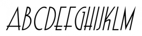 Midtown JNL Oblique  Font LOWERCASE