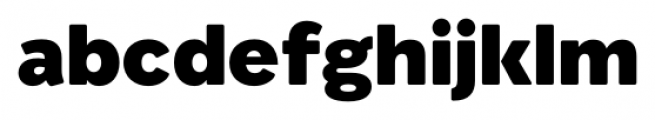 Migrena Grotesque Bold Font LOWERCASE