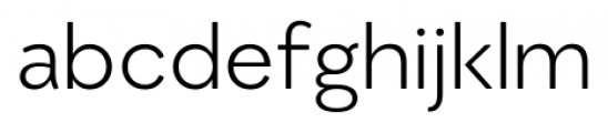 Migrena Grotesque Light Font LOWERCASE