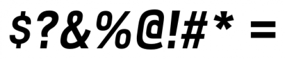 Milibus Bold Italic Font OTHER CHARS