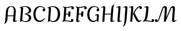 Mimix Light Font UPPERCASE