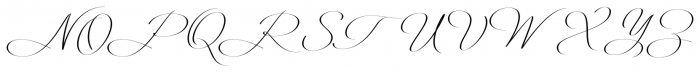 Mina Calligraphic Reg Font UPPERCASE