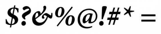 Minion Pro Bold Italic Font OTHER CHARS
