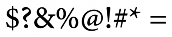 Minion Pro Caption Medium Font OTHER CHARS