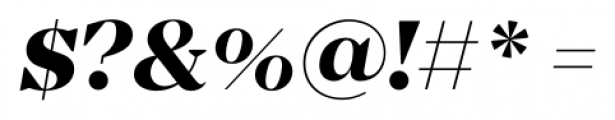 Mirador Bold Italic Font OTHER CHARS