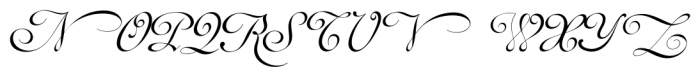 Mirella Script Regular Font UPPERCASE