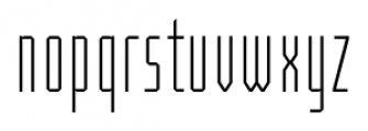 Mister Twiggs Thin Font LOWERCASE