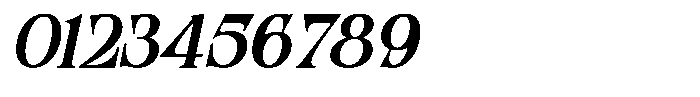 MIT Grolbraz Italic Font OTHER CHARS