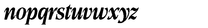 MIT Grolbraz Italic Font LOWERCASE