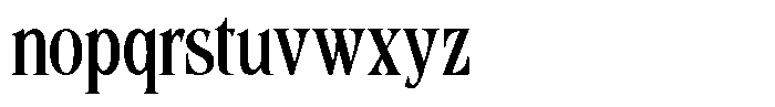 MIT Grolbraz Light Font LOWERCASE