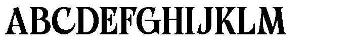 MIT Grolbraz Medium Font UPPERCASE