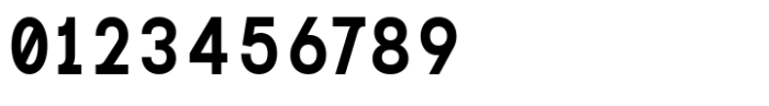MIT Iculvist Monos Bold Condensed Font OTHER CHARS