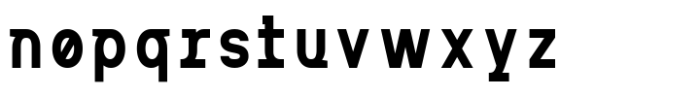 MIT Iculvist Monos Bold Condensed Font LOWERCASE