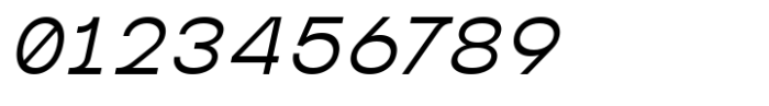 MIT Iculvist Monos Expanded Italic Font OTHER CHARS