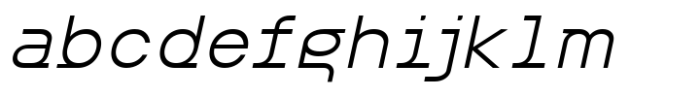 MIT Iculvist Monos Light Expanded Italic FONT