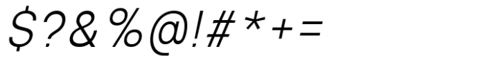 MIT Iculvist Monos Light Italic Font OTHER CHARS