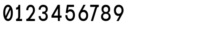 MIT Iculvist Monos Medium Condensed Font OTHER CHARS