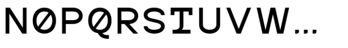 MIT Iculvist Monos Semi Bold Expanded Font UPPERCASE