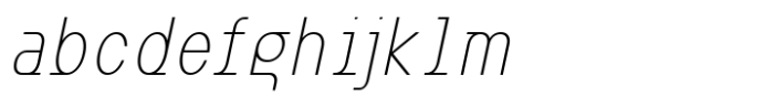 MIT Iculvist Monos Thin Condensed Italic FONT