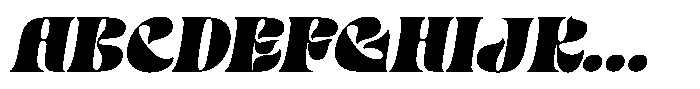 MIT Neurise Font UPPERCASE