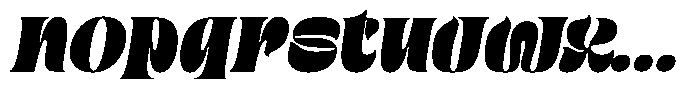 MIT Neurise Font LOWERCASE