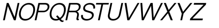 MIT Quailav Light Italic Font UPPERCASE