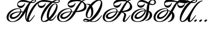 MIT Voreist Script Font UPPERCASE