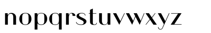 Miaglo Heavy Font LOWERCASE