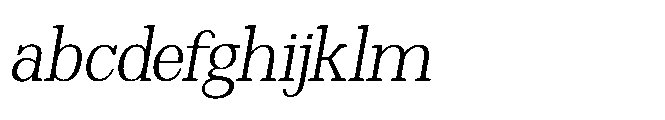 Michine Italic FONT