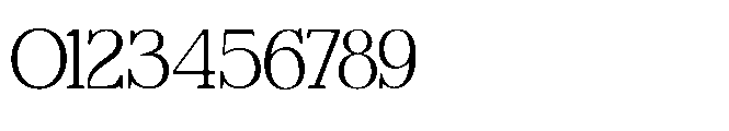 Michine Regular Font OTHER CHARS
