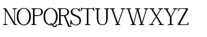 Michine Regular Font UPPERCASE