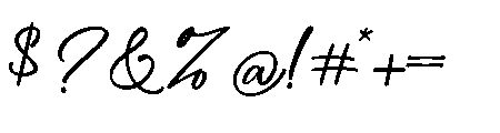 Mickelhokan Font OTHER CHARS
