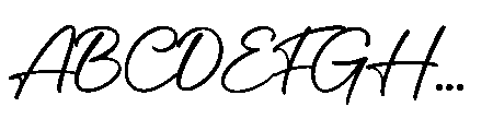 Mickelhokan Font UPPERCASE