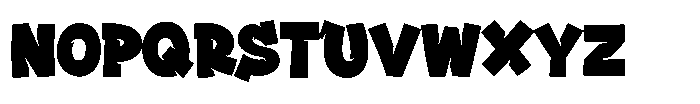 Mickimos Font UPPERCASE