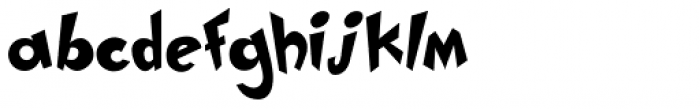Mickster Font LOWERCASE