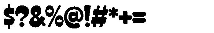 Mickyland Font OTHER CHARS