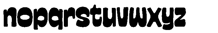 Mickyland Font LOWERCASE