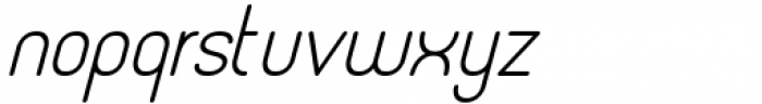 Micolesther Bold Italic Font LOWERCASE