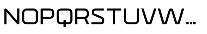 Microchip Semi Bold Font UPPERCASE
