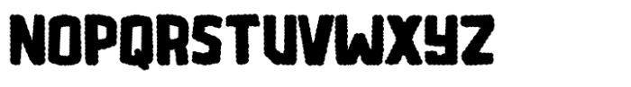 Microlith Crankle Rounded Font UPPERCASE