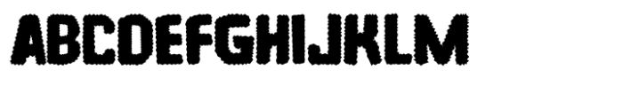 Microlith Crankle Font UPPERCASE