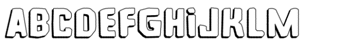 Microlith Cutout Shadow FONT