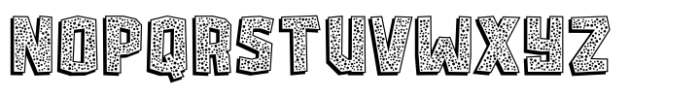 Microlith Dragee Shadow Font LOWERCASE