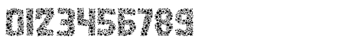 Microlith Polka Font OTHER CHARS
