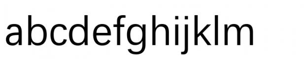 Microsoft JhengHei TC Regular Font LOWERCASE